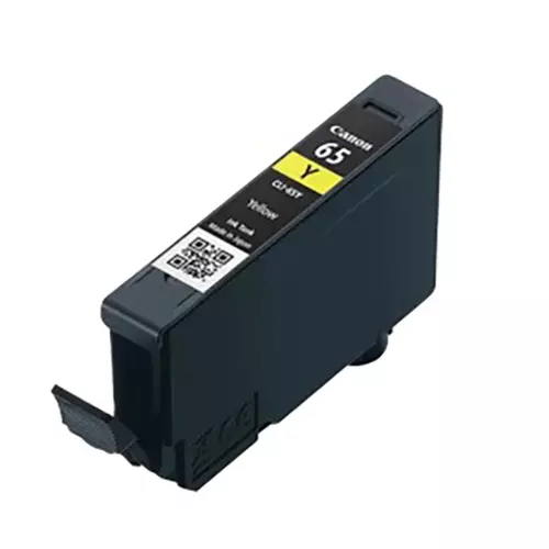 Canon Ink Cartridge Yellow Ink Color 12.6 ml Bottle for PRO-200 Models, CLI-65 Y