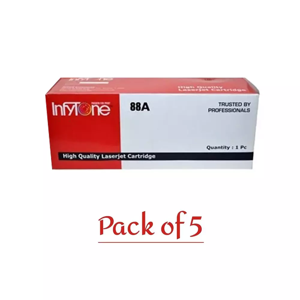 infytone-compatible-toner-cartridge-88a-black-color-compatible-for-cc388a-pack-of-5