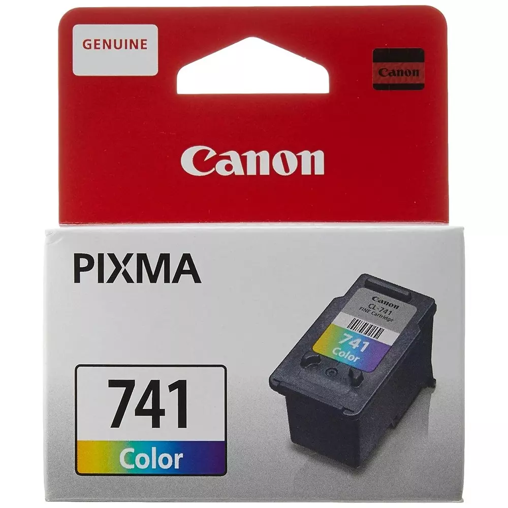 Canon Ink Cartridge Tri Color 15 ml Bottle for MG2170/2270/3170/3570/3670/4170/4270, TS5170, MX377/397/437/457/477/517/527/537 Models, CL-741 XL IN