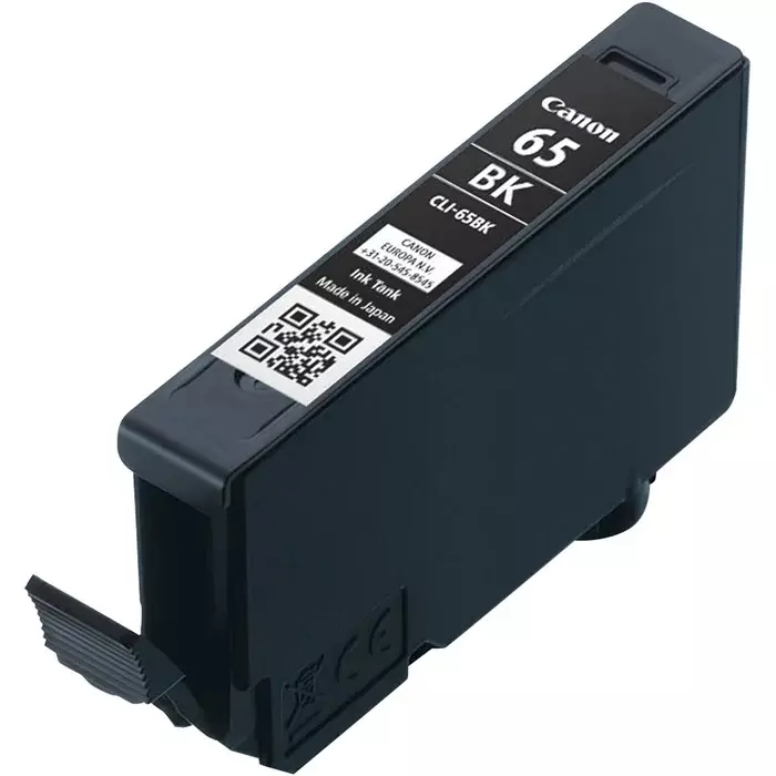 Canon Ink Cartridge Black Ink Color 12.6 ml Bottle for PRO-200 Models, CLI-65 BK