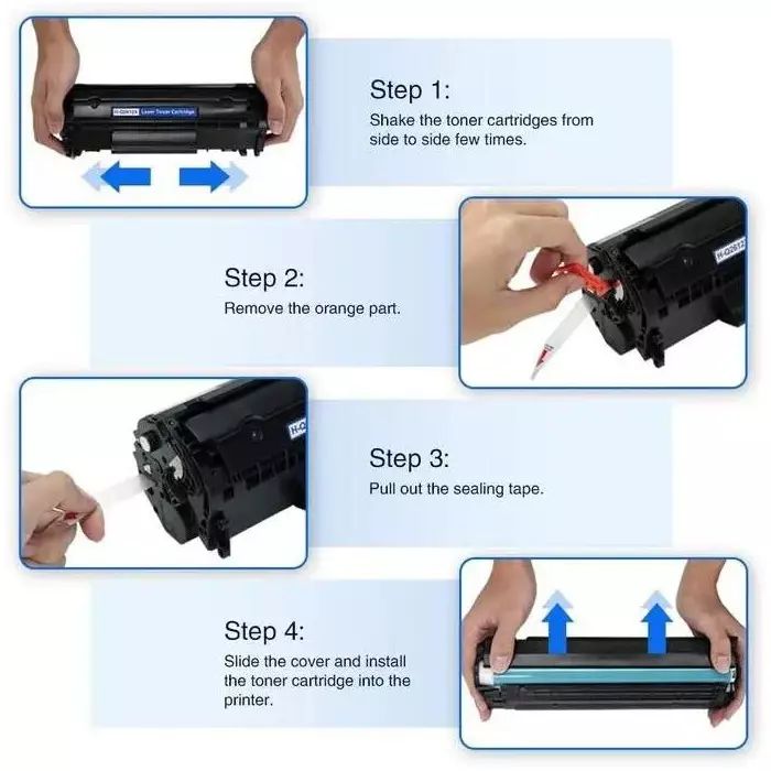 Print it LaserJet Ink Toner Cartridge Plastic Black Ink Color for HP LaserJet P1007, P1008, LaserJet Pro P1106, P1108, M1136 MFP, M1213nf MFP, M1216nfh MFP, HotSpot M1218nfs MFP, M126nw MFP, M128fn MFP, M128fw MFP, CC388A