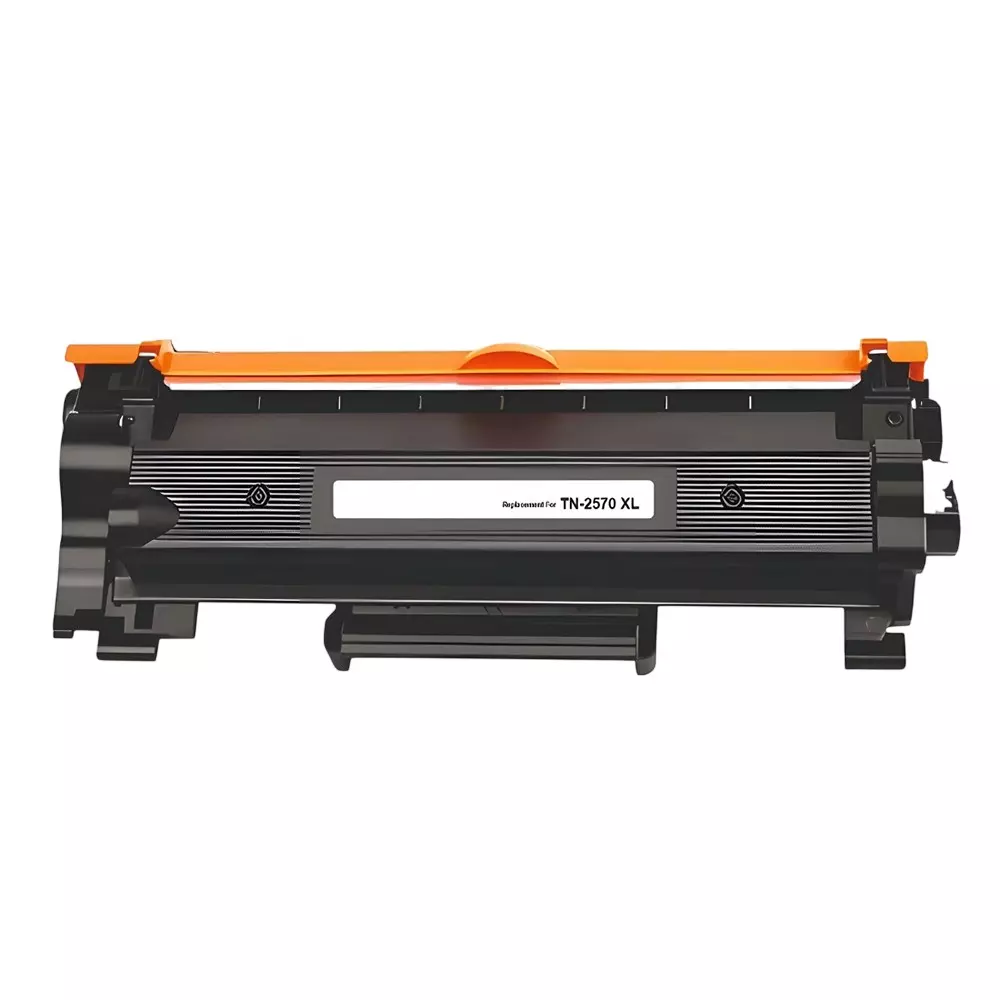RT TN 2570XL Toner Cartridge Black 5000 Page Yield for Brother HL-L2400D HL-L2440DW HL-L2460DN HL-L2460DW DCP-L2605DW DCP-L2640DW DCP-L2680DW