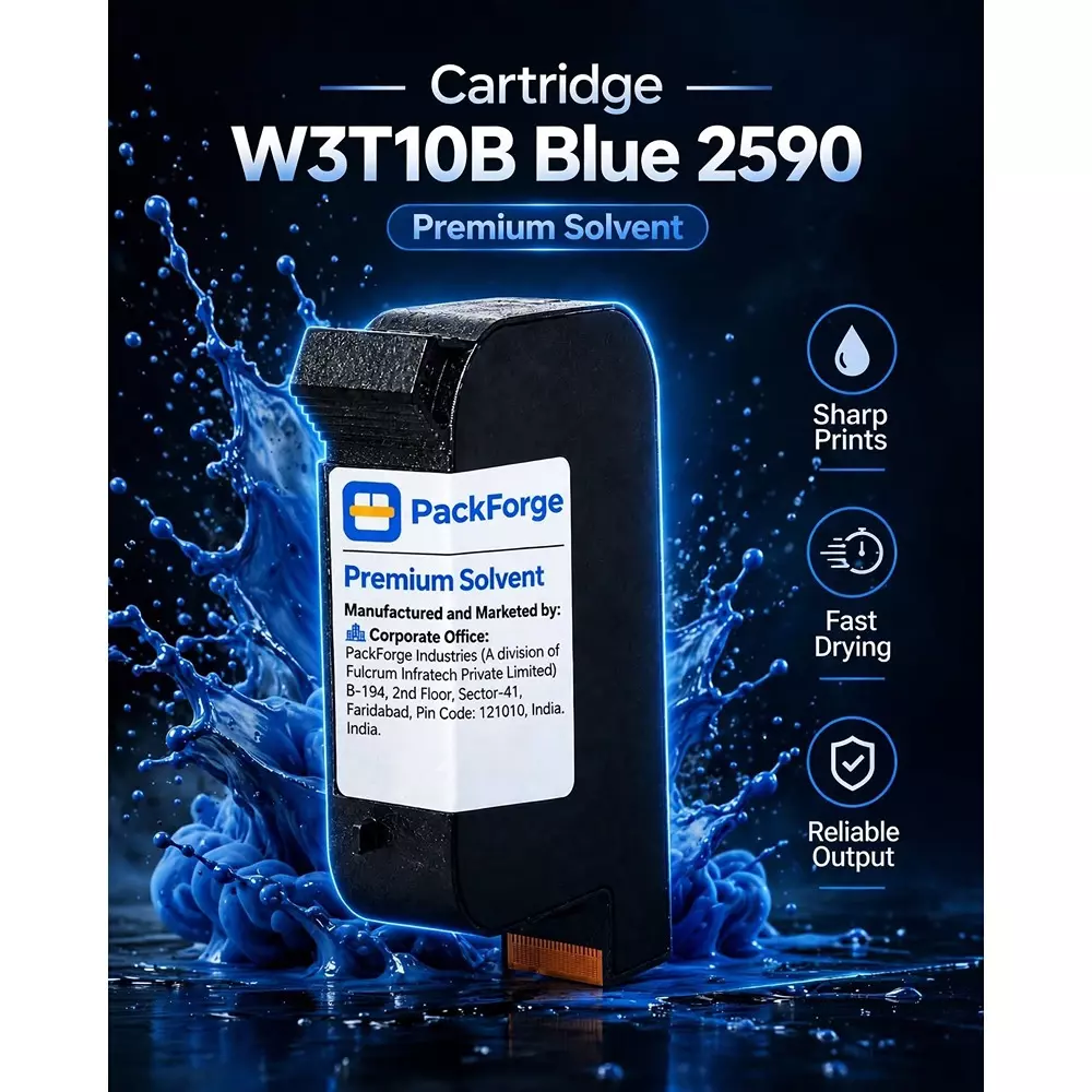 packforge-solvent-ink-cartridge-127-mm-height-print-capacity-blue-47-ml-volume-compatible-thermal-inkjet-printer-pf-ctg-127-bl