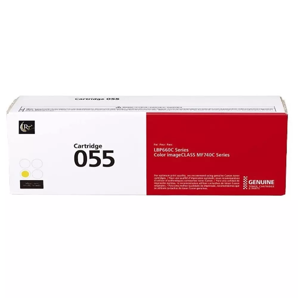 RT 55 Toner Cartridge Yellow 2300 Pages Yield for Canon Color image CLASS MF740 Series and LBP664Cdw
