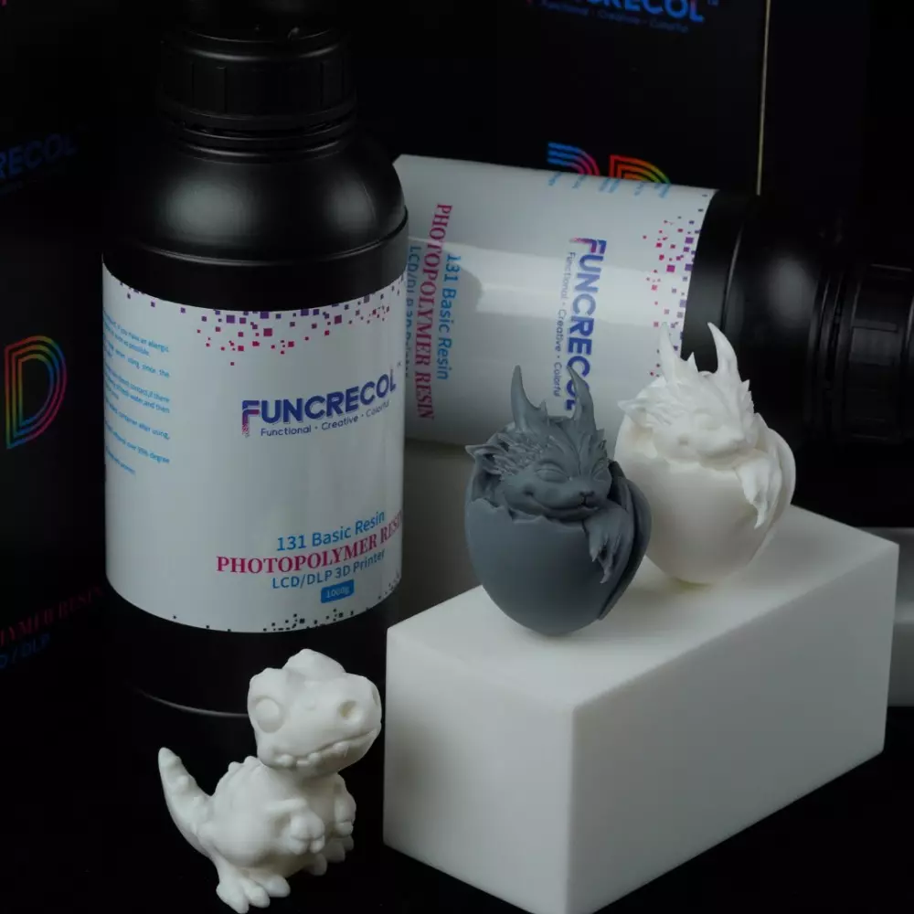 FUNCRECOL 3D Printer Resin Photopolymer White