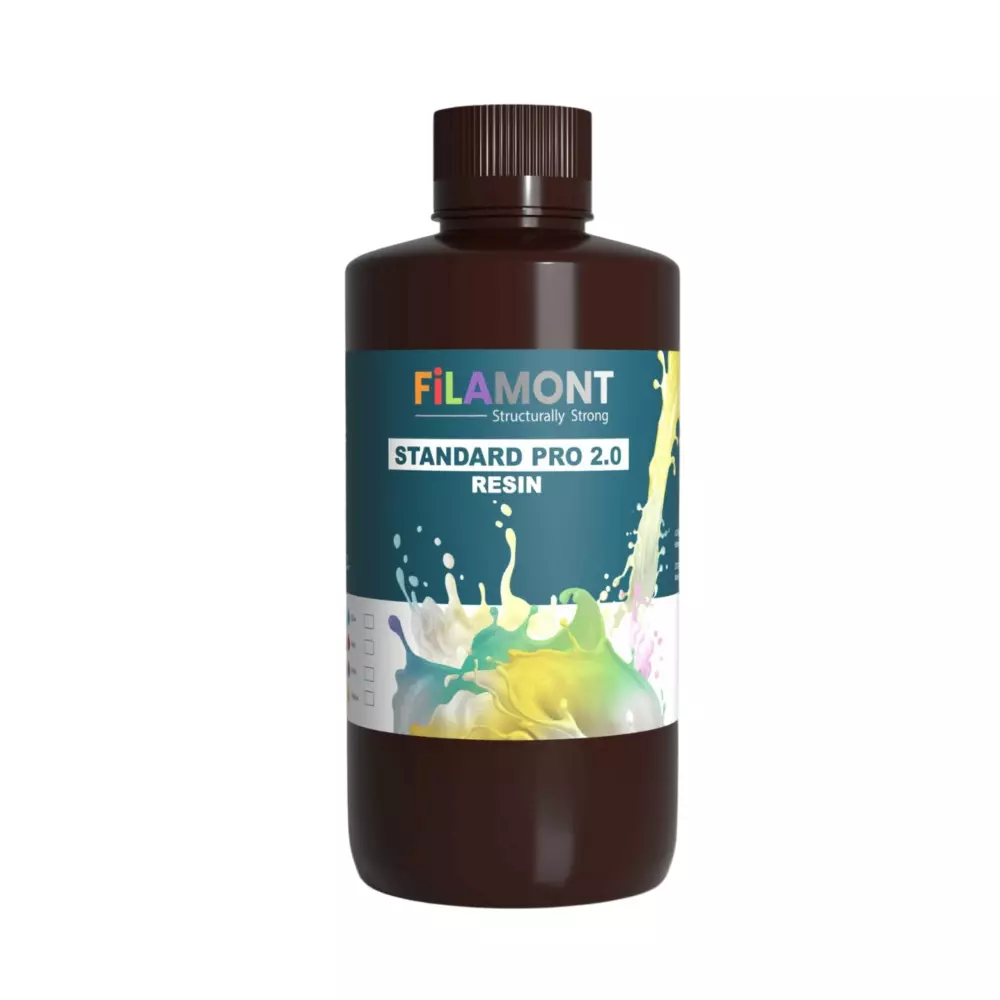 FiLAMONT Standard Pro 3D Printer Resin Green 68 MPa