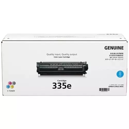 RT 335E Toner Cartridge Cyan 7000 Page Yield for Canon imageCLASS LBP841Cdn, imageCLASS LBP843Cx