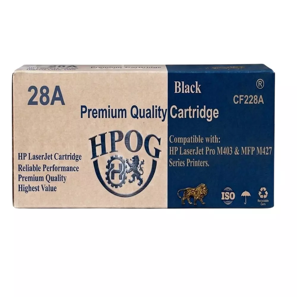 HPOG Toner Catridge Black Ink 3000 Pages Print Capacity for HP LaserJet Pro M403 & MFP M427