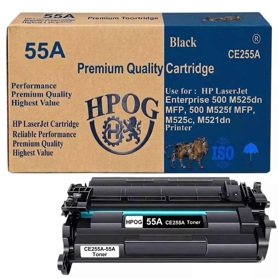 HPOG Toner Catridge Black Ink 6000 Pages Print Capacity for HP LaserJet P3015 & M525