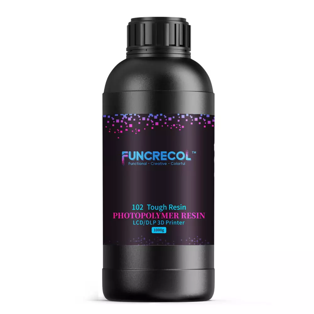 FUNCRECOL 3D Printer Resin Photopolymer Grey 78-82D