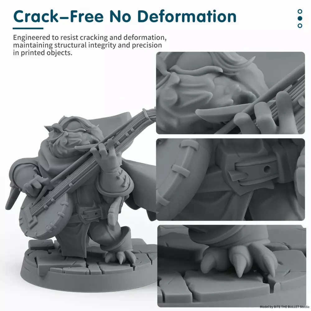 FUNCRECOL 3D Printer Resin Photopolymer Grey 78-82D