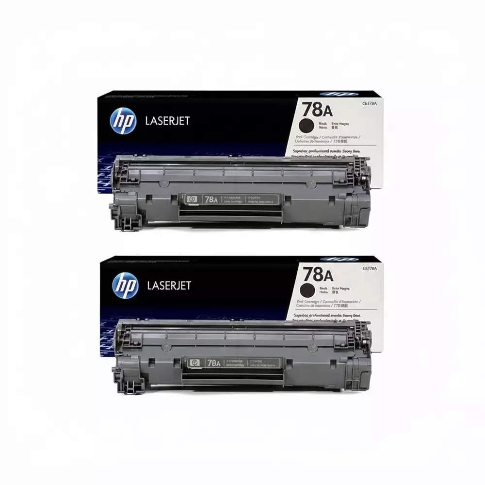HP 278A Toner Cartridge Black for HP LaserJet P1606dn, M1536dnf Printers (Pack of 2 Pcs)