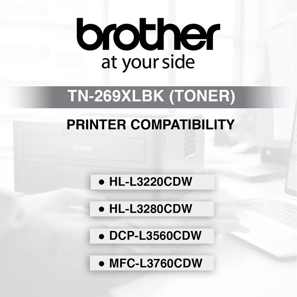Brother Toner Cartridge 3000 Pages Yellow for Brother HL-L3220CDW, HL-L3280CDW, DCP-L3560CDW, MFC-L3760CDW