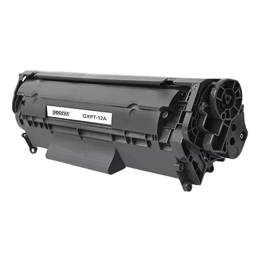 GEONIX GXPT-12A Ink Cartridge Black for HP Printers 1020, M1005, 1018, 1010, 1012, 1015, 1022, 3015, 3020, 3030, 3050, 3052