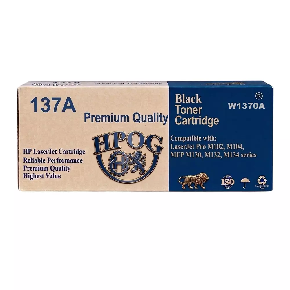 HPOG Toner Catridge Black Ink 1150 Pages Print Capacity for HP Laser 107 & MFP 135, 137