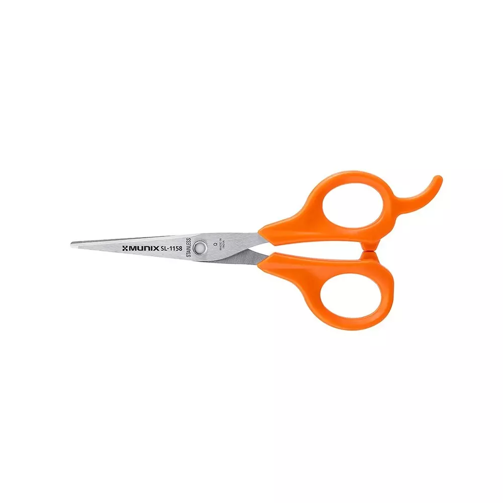 Munix M-Star Scissor Assorted Stainless Steel Pointed Tip for Cutting Paper & Ribbon