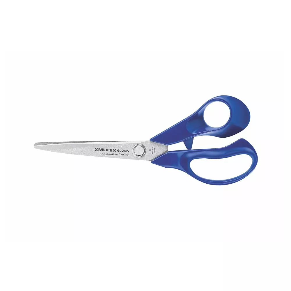 Munix M-Star Scissor Assorted Stainless Steel Pointed Tip for Cutting Paper & Ribbon