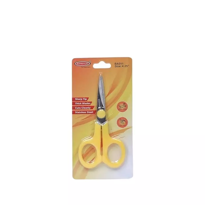 Bambalio Scissor Assorted 2.2 Inch (5.58 cm) Blade Length Plastic & Steel, BA011