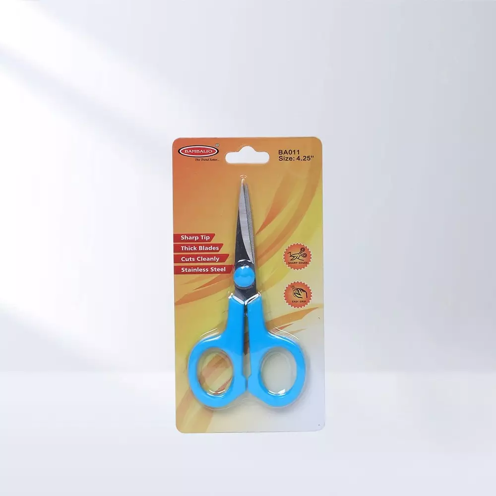 Bambalio Scissor Assorted 2.2 Inch (5.58 cm) Blade Length Plastic & Steel, BA011