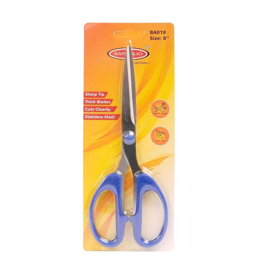 Bambalio Scissor Assorted 4.7 Inch (12 cm) Blade Length Plastic & Steel, BA018