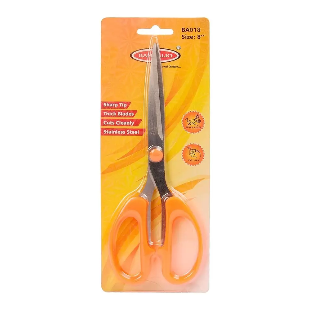 Bambalio Scissor Assorted 4.7 Inch (12 cm) Blade Length Plastic & Steel, BA018