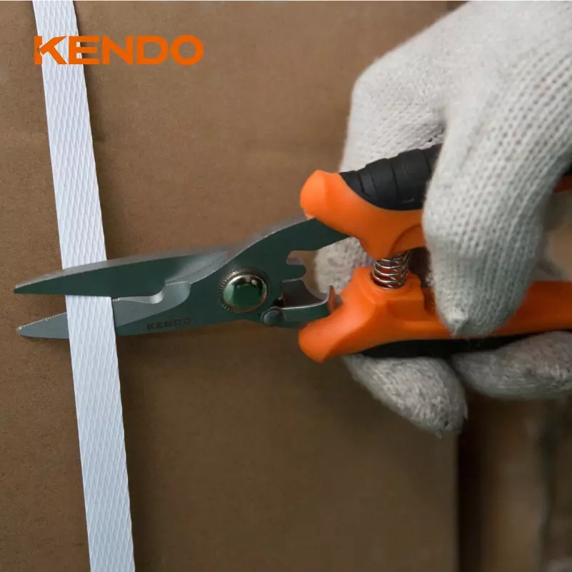 kendo-180-mm-stainless-steel-blade-muti-purpose-scissors-with-wire-cutting-notch-30701
