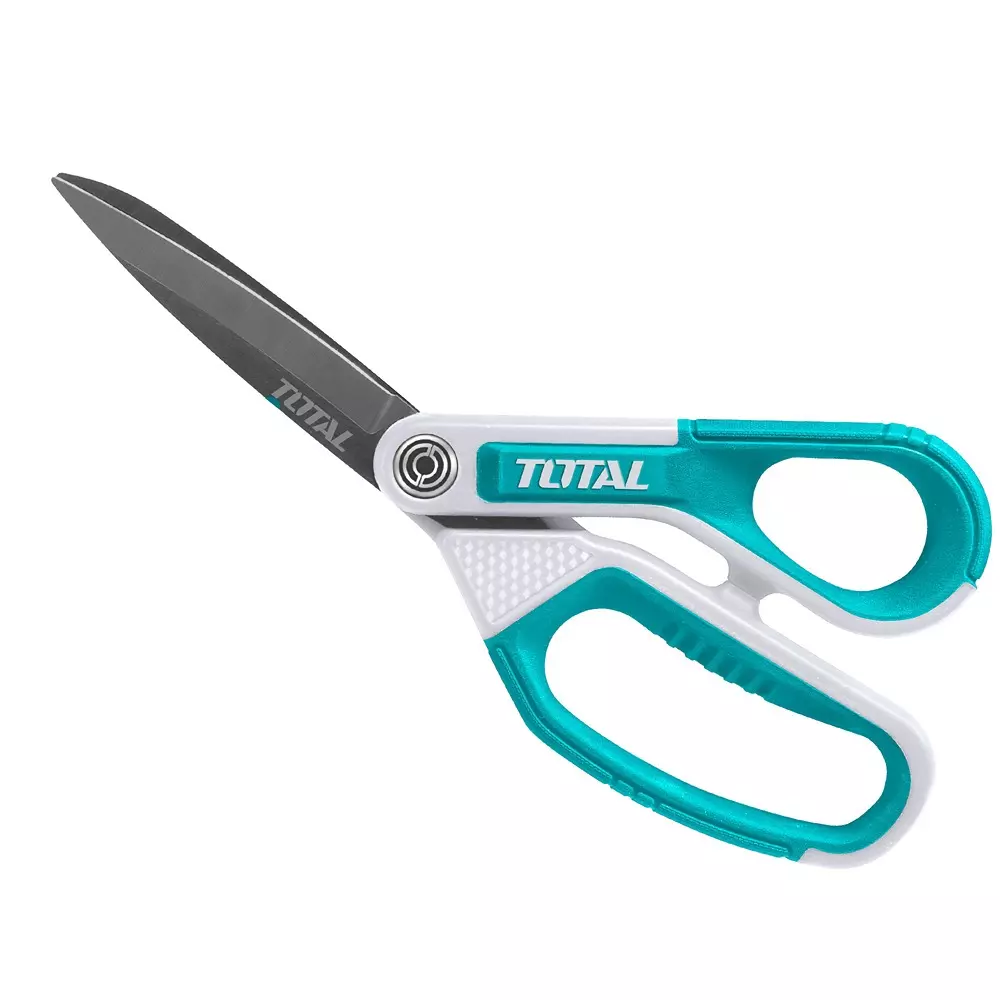 Total Scissors 210 mm (8 inch) Size 3.2 mm Blade Thickness Titanium Plated Stainless Steel, THSCRS812108
