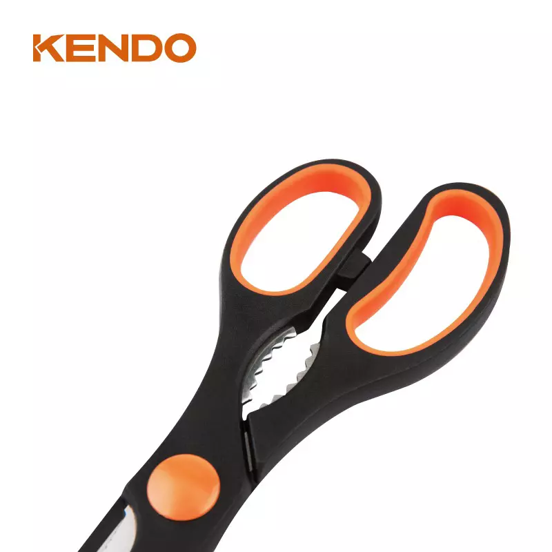 kendo-205-mm-handy-robust-kitchen-scissor-with-bottle-opener-nutcracker-30731