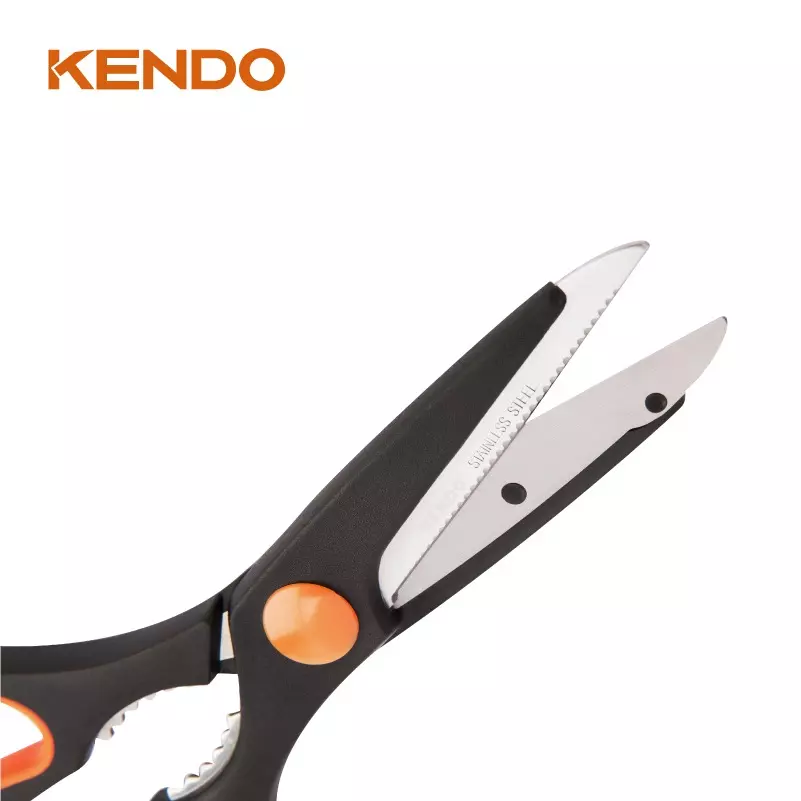kendo-205-mm-handy-robust-kitchen-scissor-with-bottle-opener-nutcracker-30731
