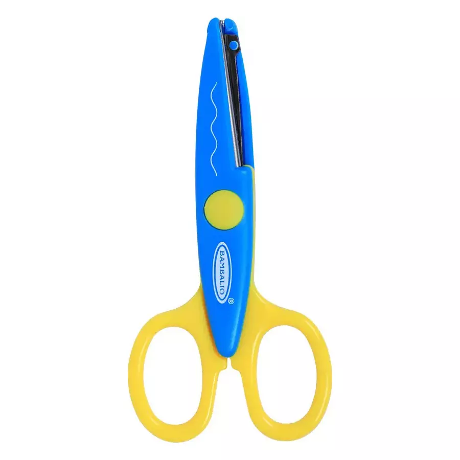 Bambalio Scissor Multicolor 2 Inch (5 cm) Blade Length ABS Handle Material, No 30