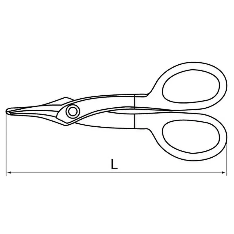 Ktc All-Purpose Scissors 180 mm Overall Length, AP-175