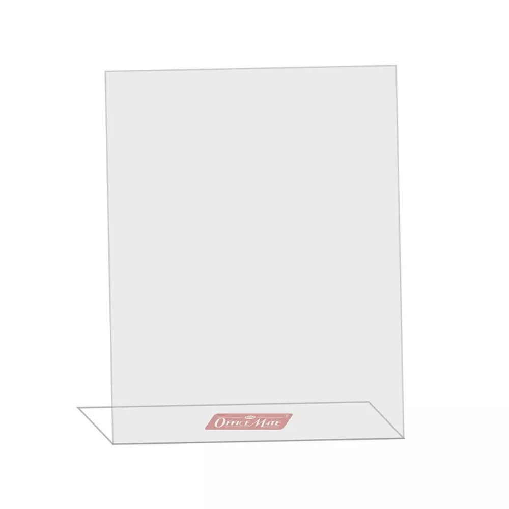 Soni Office Mate Transparent Acrylic Sheet 13.5x17.5 cm Durable Shatter Resistant Ideal For Framing and Art Projects