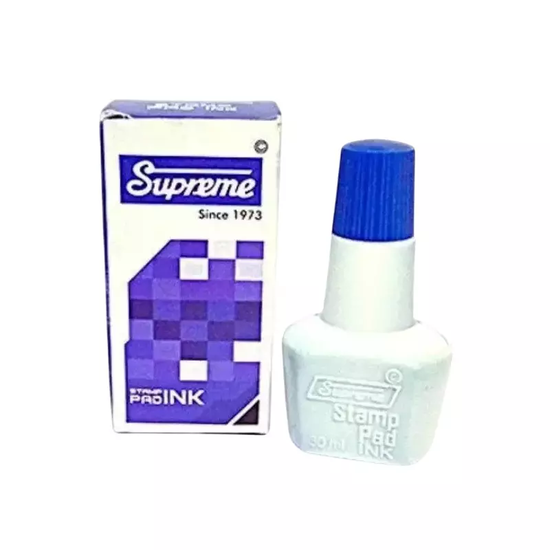 SUPREME Stamp Pad Ink Violet 30 ml (Pack of 10)