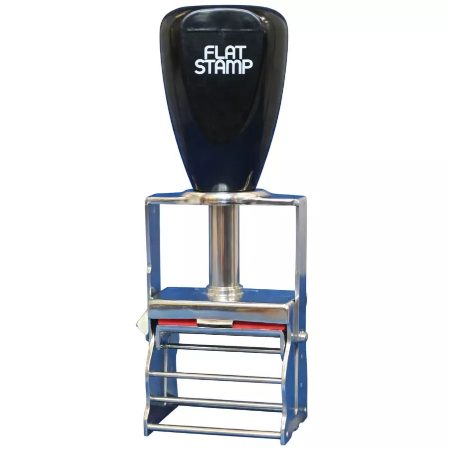 Yamazaki Sangyo Flat Stamp 24×36 mm Size 6 Grooves, F210