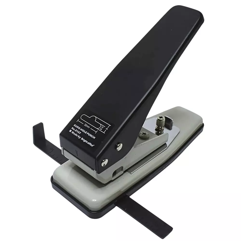Staprico Hole Slot Punching Machine T-Shape Slot For Paper, Cardboard, PVC Black, 8107