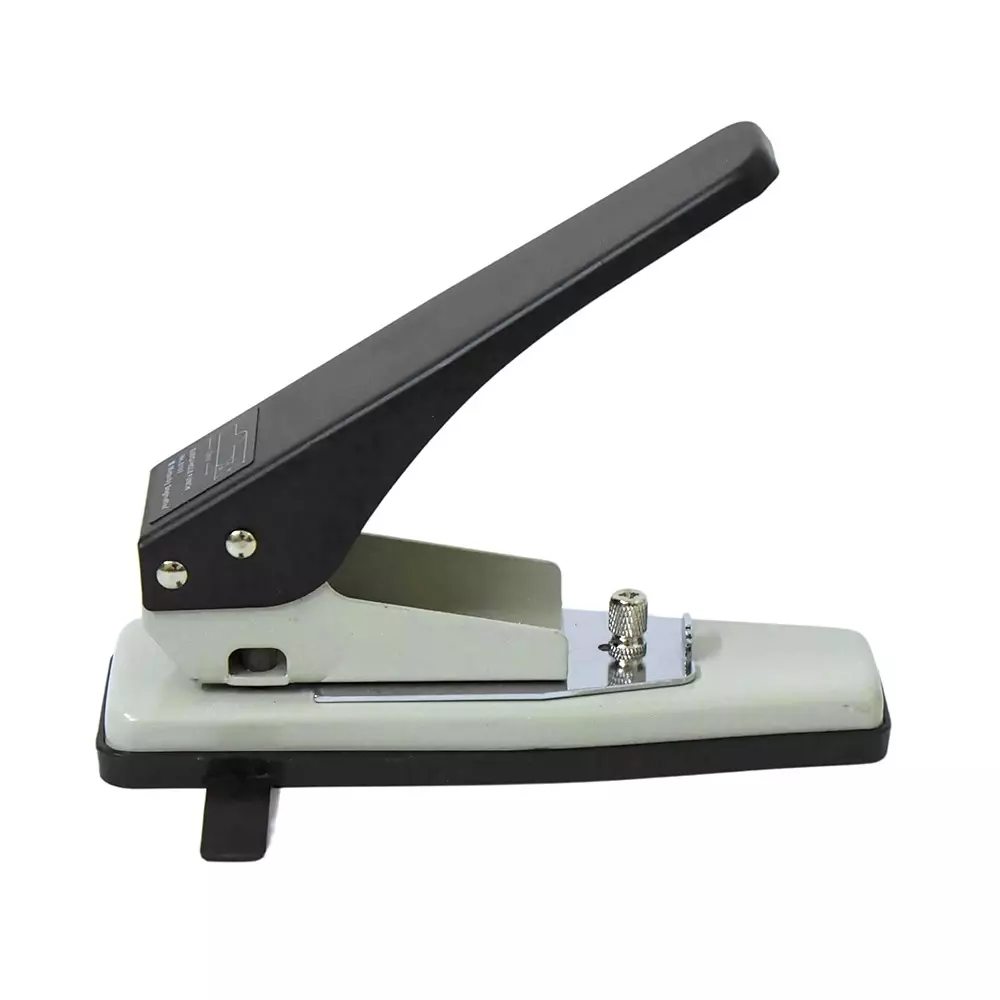 Staprico Hole Slot Punching Machine T-Shape Slot For Paper, Cardboard, PVC Black, 8107