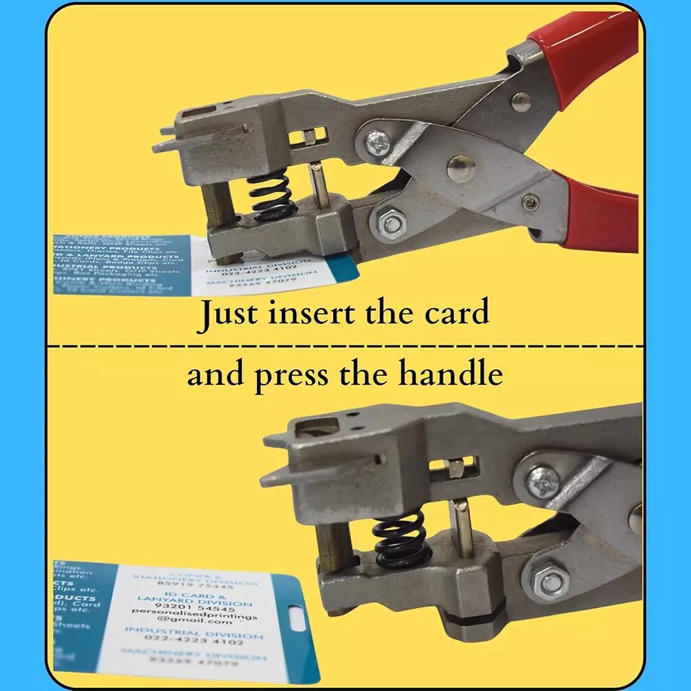 Staprico 2-in-1 Corner Rounder & Slot Punch 5 mm Radius Corner Trimmer Metal, Rubber, B001