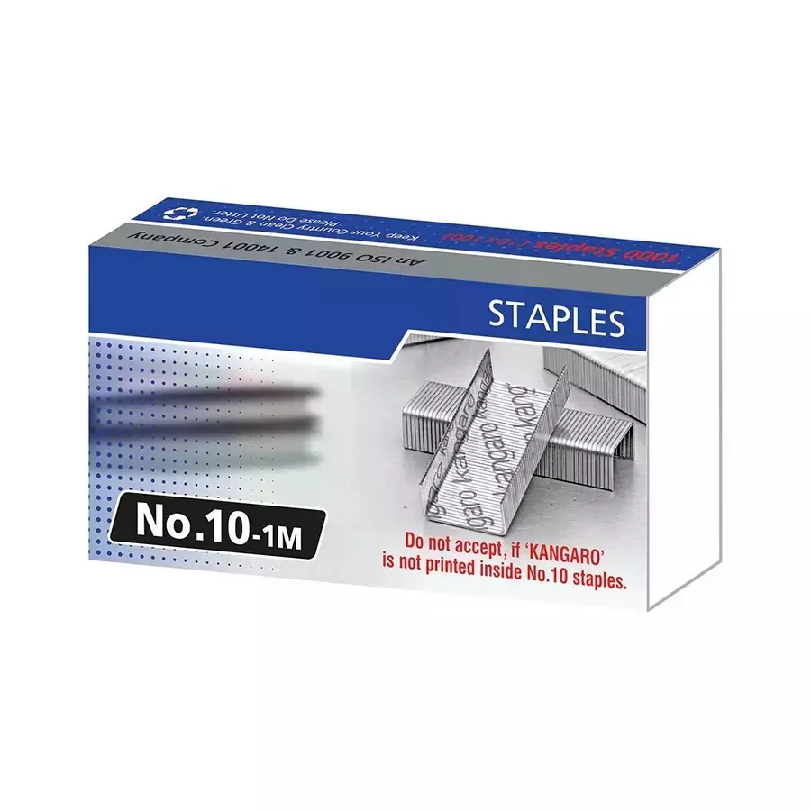 Generic Stapler Pins No 10-1M (Pack of 100 Box)