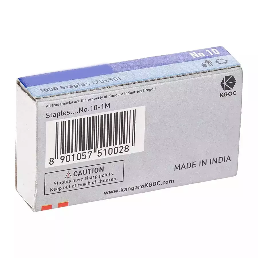 Generic Stapler Pins No 10-1M (Pack of 100 Box)