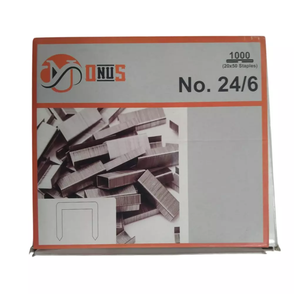 Generic Stapler Pins 24/6 Steel Wire (Pack of 20)