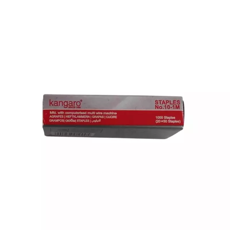 Kangaro Stapler Pins No.10-1M (Pack of 20 Box)