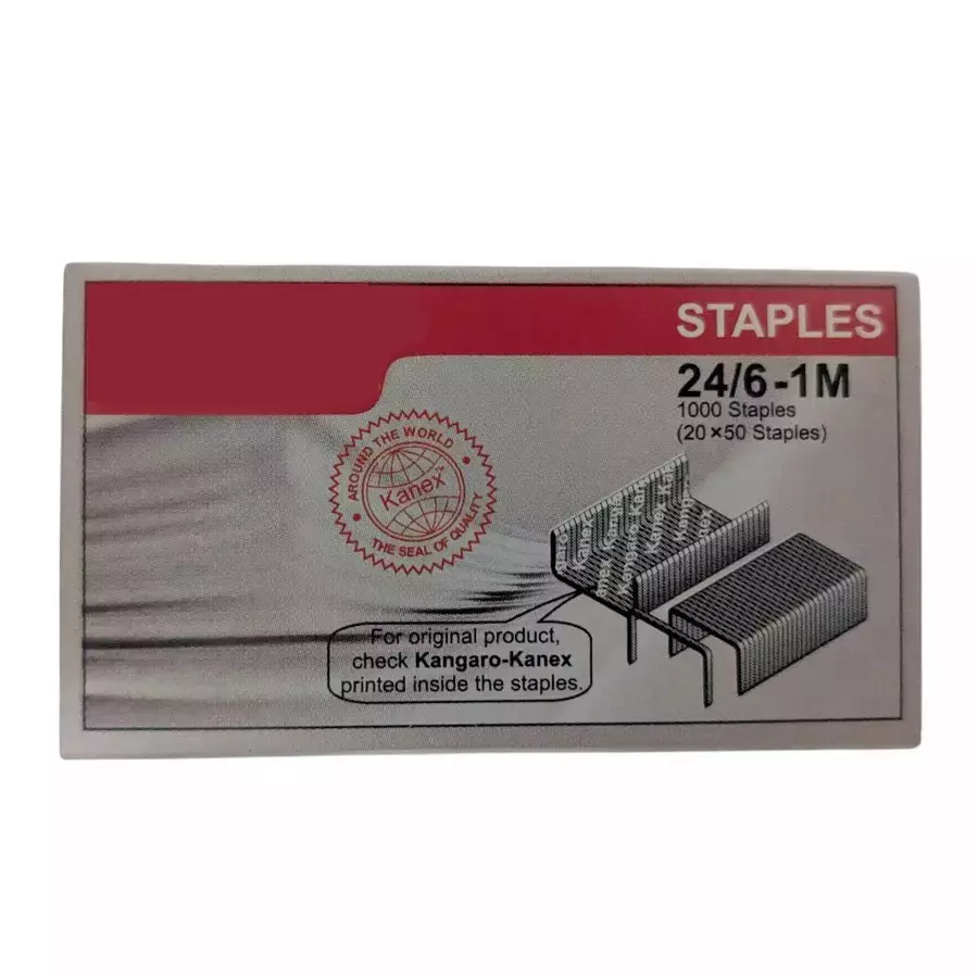 Generic Stapler Pins 24/6 Steel Wire (Pack of 100)