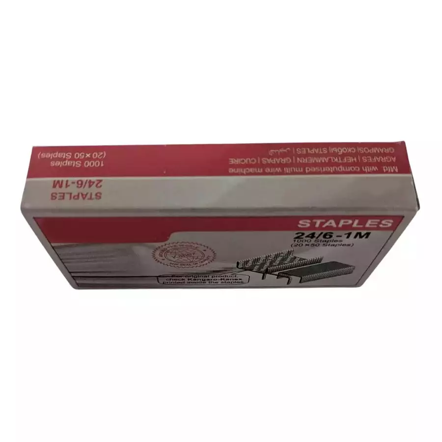 Generic Stapler Pins 24/6 Steel Wire (Pack of 100)