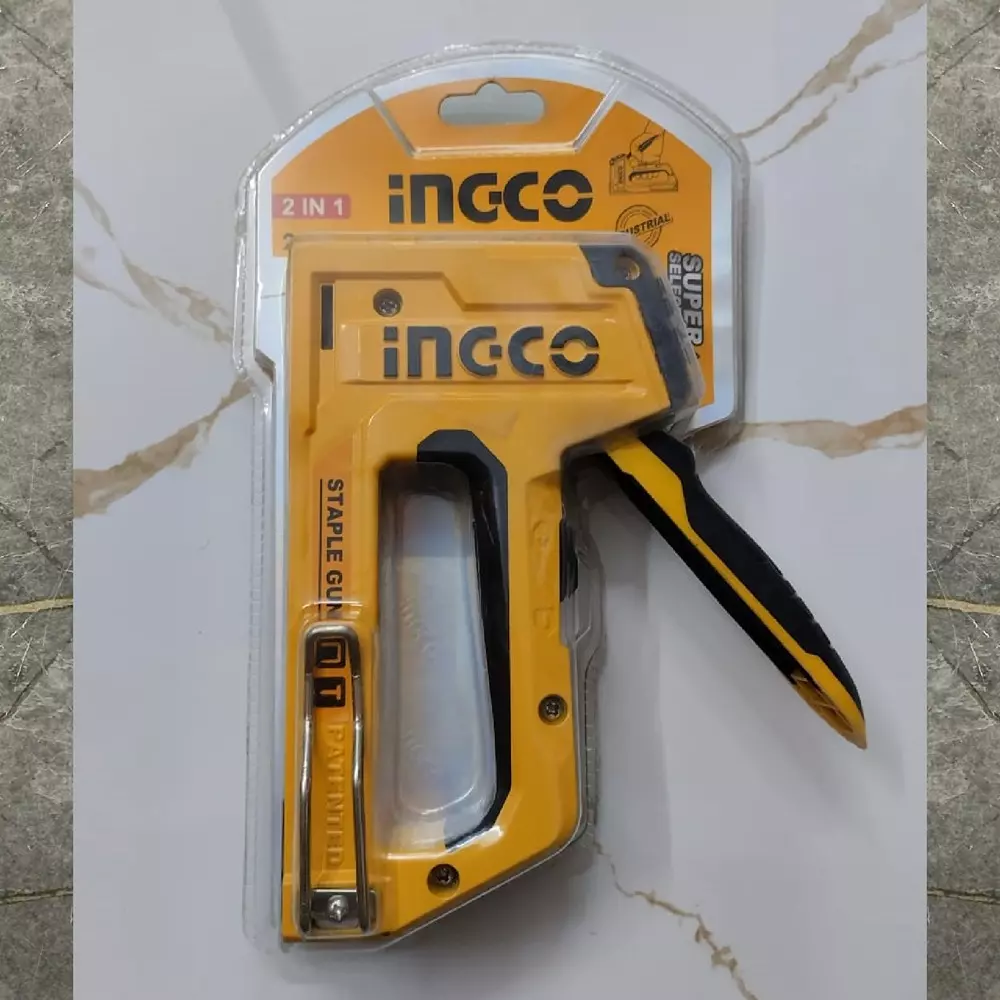 ingco-2-in-1-staple-gun-yellow-color-100-pin-magazine-capacity-and-6-14-mm-staple-length-hsg1406