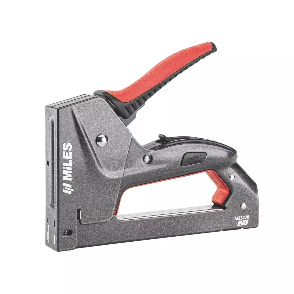 Miles Gun Tacker 12-14 mm (Brad Nails) Leg Length, 14 mm (Pin Nails) Leg Length, M23270