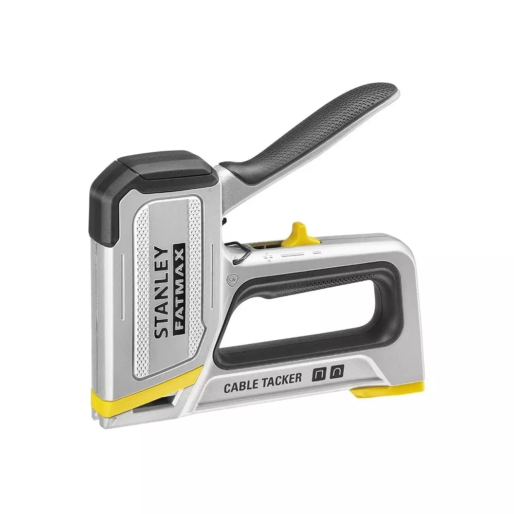 STANLEY Fatmax 2-in-1 Cable Tacker Aluminium Body Ideal For Crown CT100 in 10 mm - 14 mm and CT300 8 mm - 12 mm, FMHT70100-0