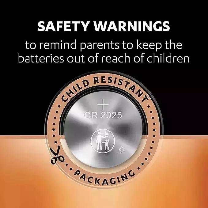 VICTOR PRO Victor Pro 3 V Lithium Coin Battery, CR2025 (Pack of 200)