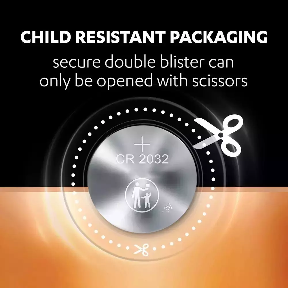 VICTOR PRO Victor Pro Specialty 3 V Lithium Coin Battery, CR2032 (Pack of 200)