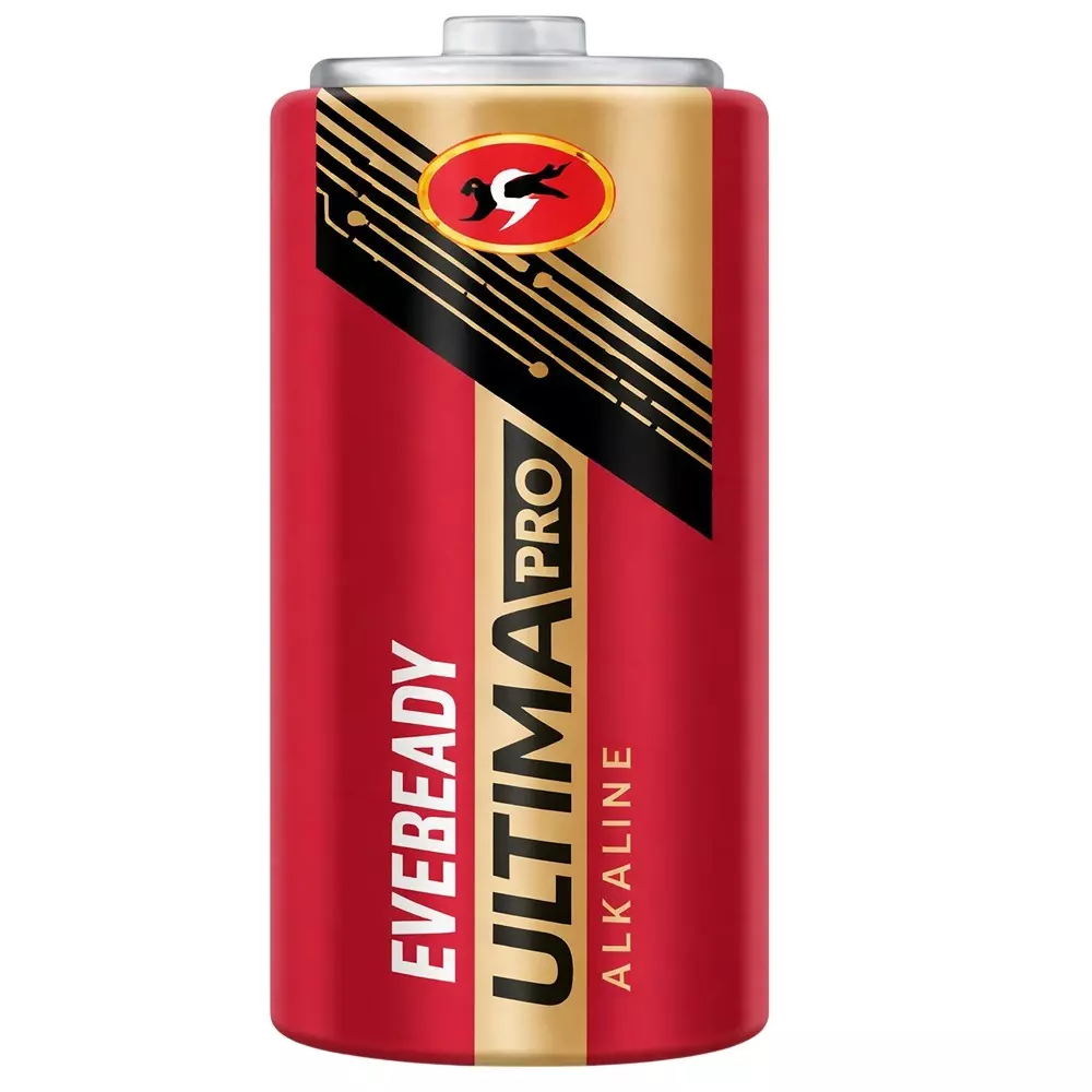 Eveready Ultima Pro Battery Cell Red Alkaline for Toys, Clocks, Transistors, Remotes, Camera, C 2135