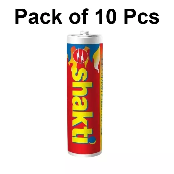 shakti-battery-cell-red-zinc-carbon-for-toys-clocks-transistors-remotes-camera-r03-pack-of-10-pcs